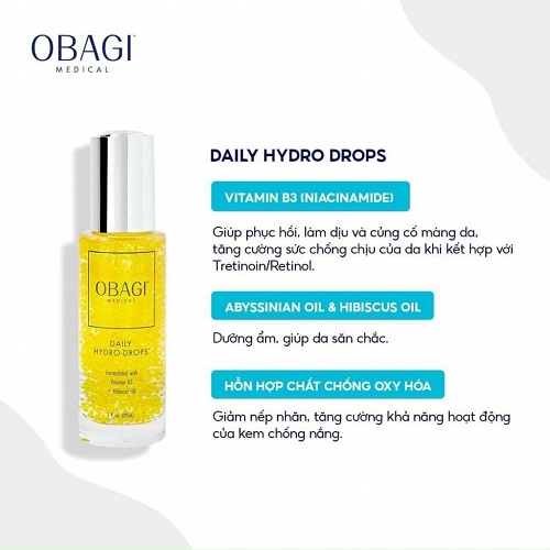 serum cap nuoc